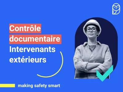 Contrôle documentaire intervenants exterieurs