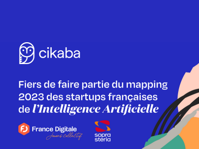 Cikaba rejoint le mapping des startups IA de France Digitale pour la seconde fois