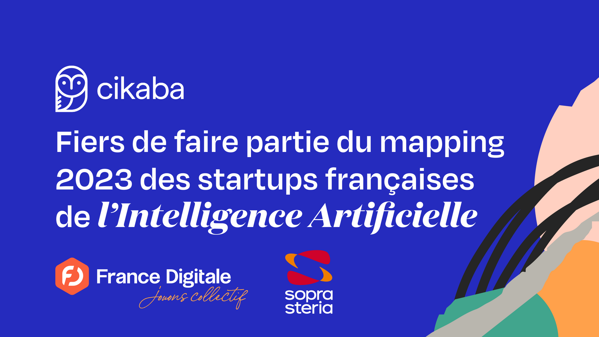 Cikaba fait partie du mapping 2023 des startups françaises de l'IA