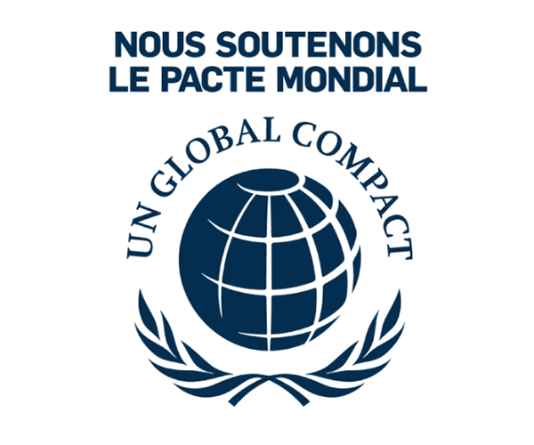 Logo UN Global Impact Nous Soutenons