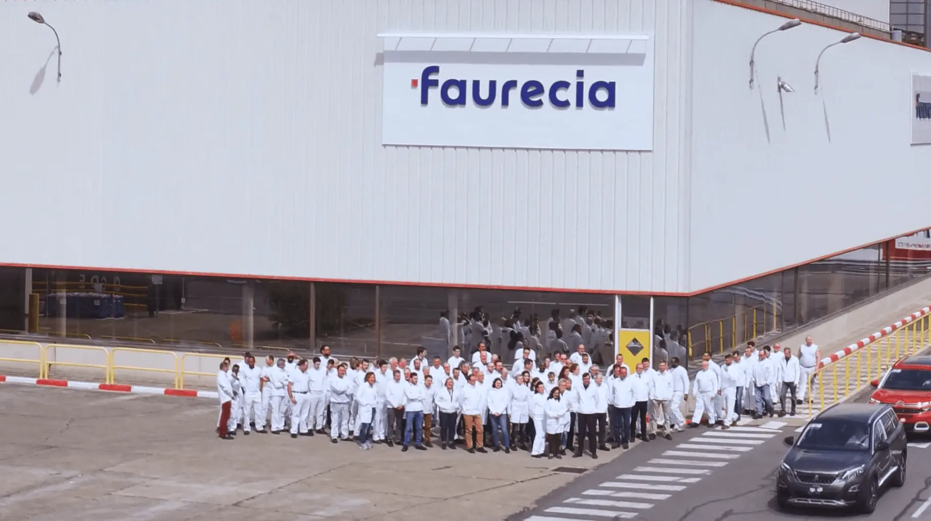 Site Faurecia ECSA à Chartres de Bretagne