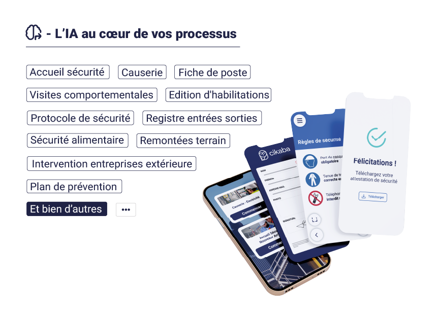 Cikaba, solution QHSE